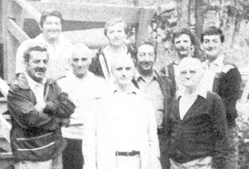 Membres de l’exécutif du Club de chasse et pêche Côte-Double 1983